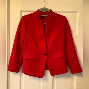 Ann Taylor Red suit jacket. Excellent condition. See red dress also for sale.